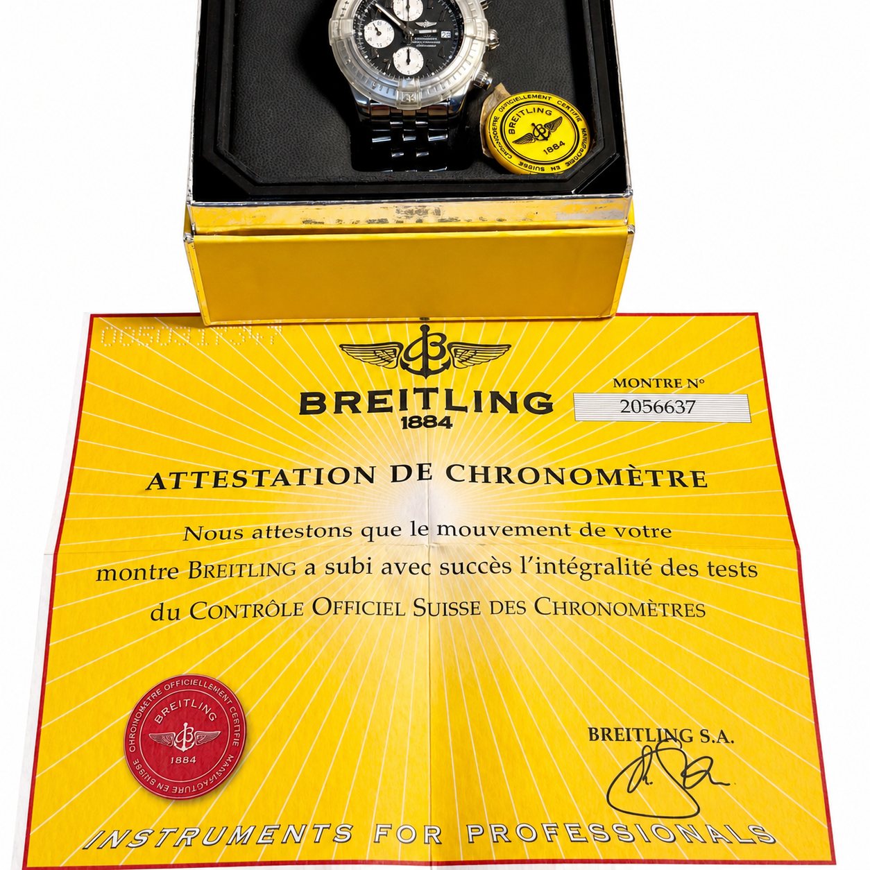 Breitling Chronomat Evolution A13356 – angle 5